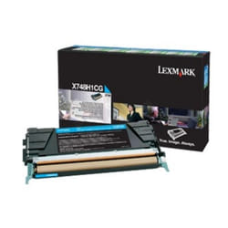 Lexmark X748H3CG Cartouche de toner 1 pièce(s) Original Cyan
