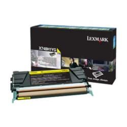 Lexmark X748H3YG Cartouche de toner 1 pièce(s) Original Jaune