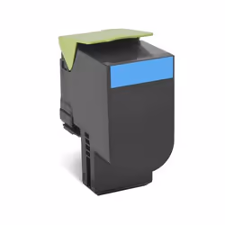 Lexmark 702C R, 1000 pages, Cyan, 1 pièce(s)