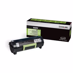 Lexmark 602H, 10000 pages, Noir, 1 pièce(s)