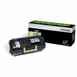 Lexmark 522H, 25000 pages, Noir, 1 pièce(s)