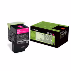 Lexmark 802M, 1000 pages, Magenta, 1 pièce(s)