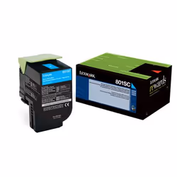 Lexmark 802SC, 2000 pages, Cyan, 1 pièce(s)