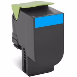 Lexmark 802XC, 4000 pages, Cyan, 1 pièce(s)