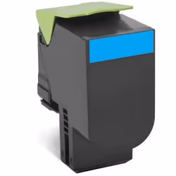 Lexmark 80C2XCE, 4000 pages, Cyan, 1 pièce(s)