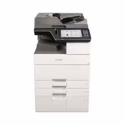 Lexmark MX910dxe, Laser, Impression mono, 1200 x 1200 DPI, A3, Impression directe, Noir, Blanc