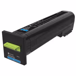 Lexmark 72K20CE, Cyan, 1 pièce(s)