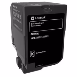 Lexmark 74C20K0, 3000 pages, Noir, 1 pièce(s)