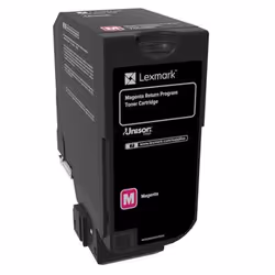 Lexmark 74C20M0, 3000 pages, Magenta, 1 pièce(s)
