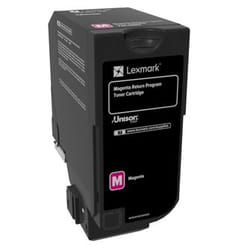 Lexmark 74C20M0 Cartouche de toner 1 pièce(s) Original Magenta