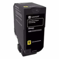 Lexmark 74C20Y0, 3000 pages, Jaune, 1 pièce(s)