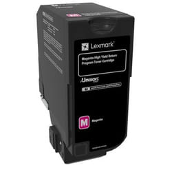Lexmark 74C2HM0 Cartouche de toner 1 pièce(s) Original Magenta