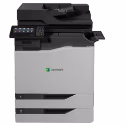 Lexmark CX820dtfe, Laser, Impression couleur, 1200 x 1200 DPI, A4, Impression directe, Noir, Blanc