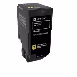 Lexmark 74C20YE, 3000 pages, Jaune, 1 pièce(s)