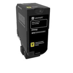Lexmark 74C20YE Cartouche de toner 1 pièce(s) Original Jaune