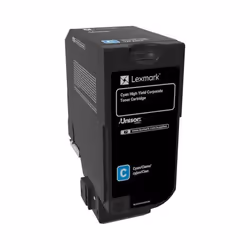 Lexmark 74C2HCE, 12000 pages, Cyan, 1 pièce(s)