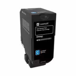 Lexmark 74C2SCE, Cyan, 1 pièce(s)