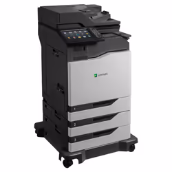 Lexmark CX860dtfe, Laser, Impression couleur, 1200 x 1200 DPI, A4, Impression directe, Noir, Gris
