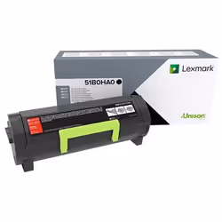 Lexmark 51B0HA0, Noir, 1 pièce(s)