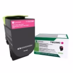 Lexmark 71B20M0, 2300 pages, Magenta, 1 pièce(s)