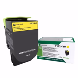 Lexmark 71B2HY0, 3500 pages, Jaune, 1 pièce(s)