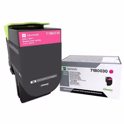 Lexmark 71B0030, Magenta, 1 pièce(s)