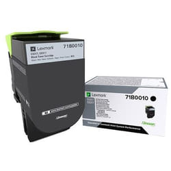 Lexmark 71B0010 Cartouche de toner 1 pièce(s) Original Noir