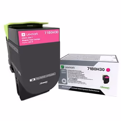 Lexmark 71B0H30, Magenta, 1 pièce(s)