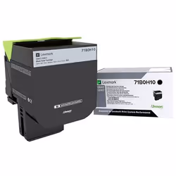 Lexmark 71B0H10, Noir, 1 pièce(s)