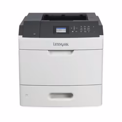 Lexmark MS818dn, Laser, 1200 x 1200 DPI, A4, 60 ppm, Impression recto-verso, Noir, Blanc