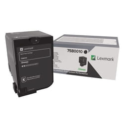 Lexmark 75B0010 Cartouche de toner 1 pièce(s) Original Noir