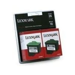 Lexmark Twin Pack #17, #27 Black and Color Moderate Use Print Cartridges cartouche d'encre Original