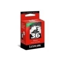 Lexmark No.36 Black Return Program Print Cartridge cartouche d'encre Original