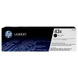 HP 43X toner LaserJet noir grande capacité authentique
