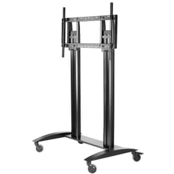 Peerless SR598 chariot et support multimédia Noir Ecran plat Panier multimédia