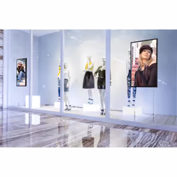 Peerless DSF265P montage des affichages de messages 65" Argent