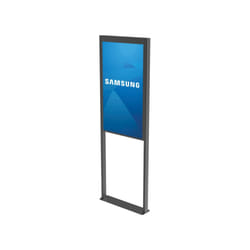 Peerless DS-OM55ND-FLOOR montage des affichages de messages 55" Noir
