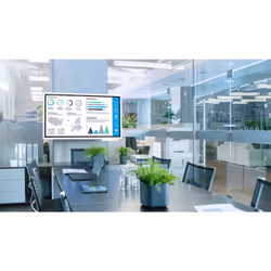 Peerless RMI3-FLIP2 montage des affichages de messages 65" Blanc