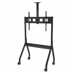 Peerless Paramount, 68 kg, 139,7 cm (55"), 190,5 cm (75"), 1000 x 600 mm, Réglage de la hauteur, Noir