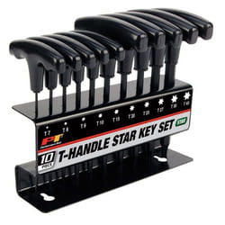 Performance tool - W80276 - Lot de 10 cles Allen a poignee en T avec manche long