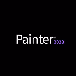 Corel Painter 2023, Éditeur graphique, Allemand, Anglais, Français, 1 licence(s), Boîte, Complète, Painter 2023