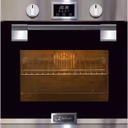 Four encastrable - Kaiser - EH 6337 - 60 cm - Pyrolyse - 79 L - Inox/verre noir