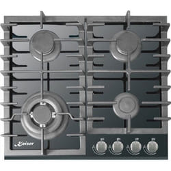 Plaque de cuisson à gaz - Kaiser - KCG 6383 - 60 cm - 4 brûleurs - WOK 38 kW