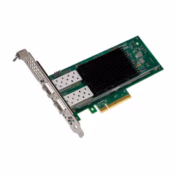 Intel Carte réseau Ethernet ® E810-XXVDA2, Interne, Avec fil, PCI Express, Fibre, Noir, Vert, Argent