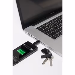 Bluelounge Kii Téléphone portable, MP3, Tablette Noir USB Intérieure