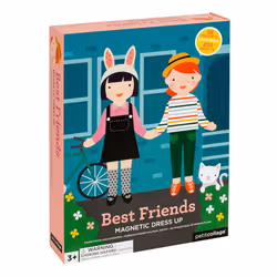 Wild &amp; Wolf "Magnetic Dress Up Best Friends - Gioco magnetico ""Migliori amiche""", 3 an(s)