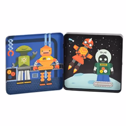 Wild & Wolf "Magnetic Play Set Robot - Giocio magnetico ""Robot"""