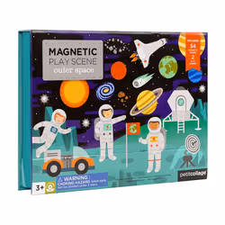 Wild &amp; Wolf "Magnetic Play Scene Space - Gioco magnetico ""Spazio""", 3 an(s)