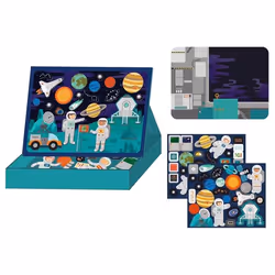 Wild & Wolf "Magnetic Play Scene Space - Gioco magnetico ""Spazio"""