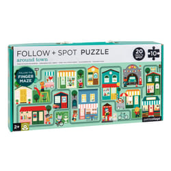 Wild & Wolf Around Town Follow & Spot Puzzle - Puzzle Segui e Trova: attorno la città